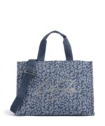 Kabelka Liu Jo Soft L modrá animalier